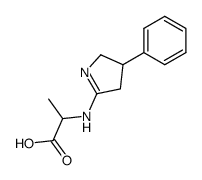 (3-phenyl-3,4-dihydro-2H-pyrrol-5-yl)alanine结构式