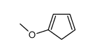 1-methoxycyclopenta-1,3-diene结构式