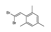 (2,2-dibromoethenyl)-2,4,6-trimethylbenzene Structure