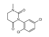 3-(2,5-dichlorophenyl)-1-methyl-1,3-diazinane-2,4-dione结构式
