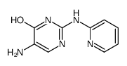 5-amino-2-(pyridin-2-ylamino)-1H-pyrimidin-6-one结构式