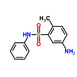 5-Amino-2-methyl-N-phenylbenzenesulfonamide structure