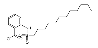 2-(dodecylsulfonylamino)benzoyl chloride Structure