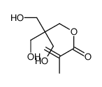 3-hydroxy-2,2-bis(hydroxymethyl)propyl methacrylate Structure