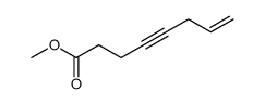 oct-7-en-4-ynoic acid methyl ester结构式