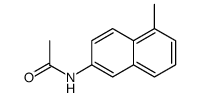 N-(5-methyl-[2]naphthyl)-acetamide结构式
