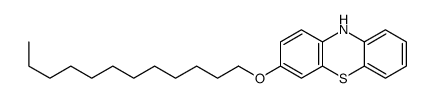 3-dodecoxy-10H-phenothiazine结构式