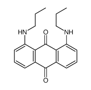 1,8-bis(propylamino)anthracene-9,10-dione结构式