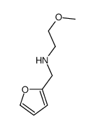 N-(furan-2-ylmethyl)-2-methoxyethanamine Structure
