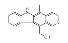 (5-methyl-6H-pyrido[4,3-b]carbazol-11-yl)methanol Structure