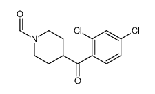 4-(2,4-dichlorobenzoyl)piperidine-1-carbaldehyde结构式