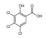 3,4,5-trichlorosalicylic acid Structure
