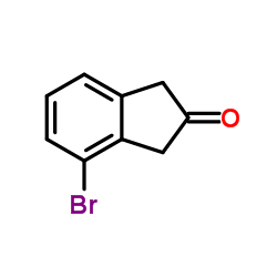 4-溴-2-茚满酮结构式