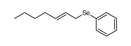 hept-2-en-1-yl(phenyl)selane Structure