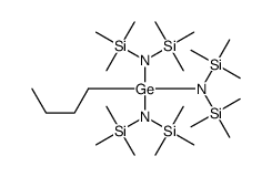 1-tris[bis(trimethylsilyl)amino]germylbutane结构式