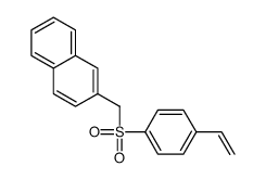 2-[(4-ethenylphenyl)sulfonylmethyl]naphthalene Structure