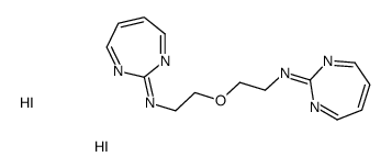 polyhydroxyethylene-bis(2-amino-1,3-diazepine) structure