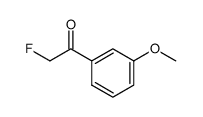Ethanone, 2-fluoro-1-(3-methoxyphenyl)- (9CI) structure