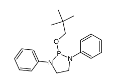 2-(neopentyloxy)-1,3-diphenyl-1,3,2-diazaphospholidine结构式