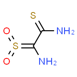Oxamide,dithio-,S,S-dioxide (7CI)结构式