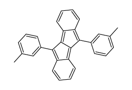 5,10-di-m-tolyl-indeno[2,1-a]indene Structure