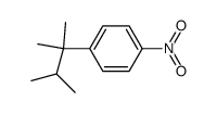 1-(1,1,2-trimethyl-propyl)-4-nitro-benzene结构式