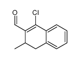 1-chloro-3-methyl-3,4-dihydronaphthalene-2-carbaldehyde Structure