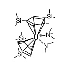 [1,3-(Me3Si)2C5H3]2U(NMe2)2 Structure