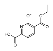 5-ethoxycarbonyl-6-oxo-1H-pyridine-2-carboxylate结构式