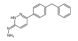 [6-(4-benzylphenyl)pyridazin-3-yl]hydrazine结构式