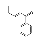 3-methyl-1-phenylpent-2-en-1-one结构式