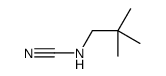 2,2-dimethylpropylcyanamide Structure