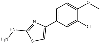 4-(3-chloro-4-methoxyphenyl)-2(3h)-thiazolone hydrazone picture