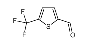 5-(trifluoromethyl)thiophene-2-carbaldehyde结构式