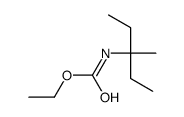 ethyl N-(3-methylpentan-3-yl)carbamate结构式