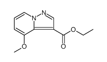 4-甲氧基吡唑并[1,5-A]吡啶-3-羧酸乙酯结构式