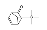 7-trimethylsilylbicyclo[2.2.1]hept-2-en-5-one Structure
