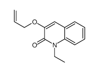 1-ethyl-3-prop-2-enoxyquinolin-2-one Structure