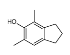 4,6-dimethylindan-5-ol结构式