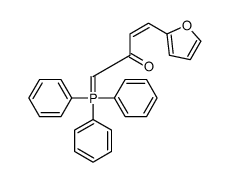 4-(furan-2-yl)-1-(triphenyl-λ5-phosphanylidene)but-3-en-2-one结构式