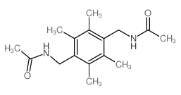 Acetamide,N,N'-[(tetramethyl-p-phenylene)dimethylene]bis- (6CI,7CI) structure