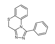 1-phenyl-4H-[1,2,4]triazolo[3,4-c][1,4]benzothiazine结构式