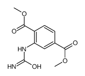 dimethyl 2-(carbamoylamino)benzene-1,4-dicarboxylate Structure