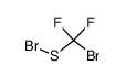 bromodifluoromethanesulphenyl bromide Structure