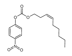 4-nitrophenyl-(Z)-3-nonen-1-yl carbonate Structure
