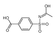4-(acetylsulfamoyl)benzoic acid Structure
