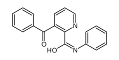 3-benzoyl-N-phenylpyridine-2-carboxamide结构式