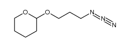 2-(3-Azido-propoxy)-tetrahydro-pyran结构式