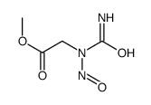 methyl 2-[carbamoyl(nitroso)amino]acetate Structure