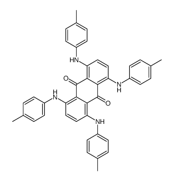 1,4,5,8-tetrakis(4-methylanilino)anthracene-9,10-dione Structure